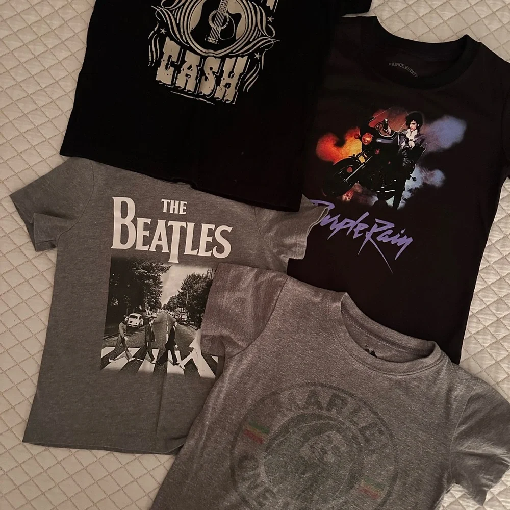 (4) Kids Graphic/Band Tees 3t - Picture 6 of 6